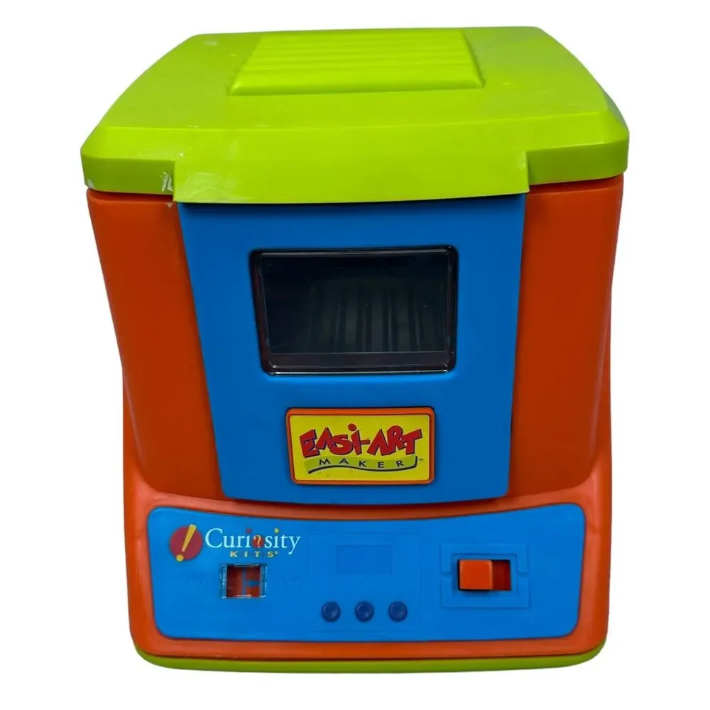 Vintage Easi-Art Maker Jewelry Crafts Oven Kids Curiosity Kits Not Complete 2002